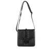 Sac à Main NOIR Femme Motif Uni