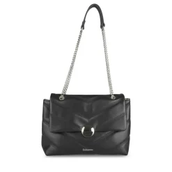 Sac à Main NOIR Femme Motif Uni