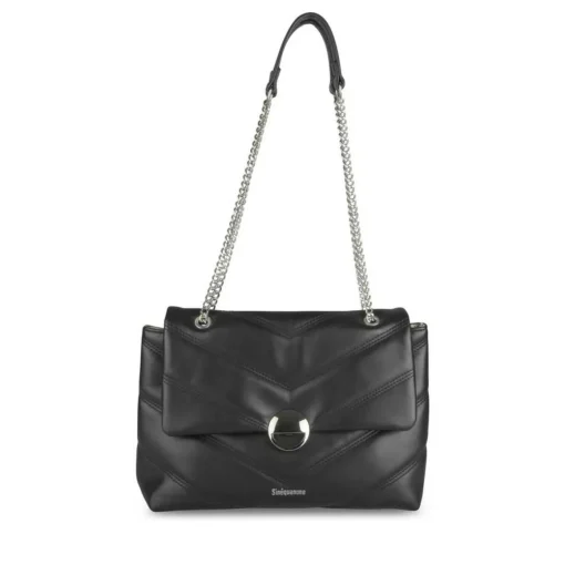 Sac à Main NOIR Femme Motif Uni