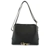 Sac à Main NOIR Femme Motif Chaîne