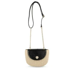 Sac à Main NOIR Femme Motif Uni