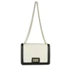 Sac à Main NOIR Femme Motif Fausse Fourrure