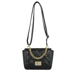 Sac à Main NOIR Femme Motif Tressé