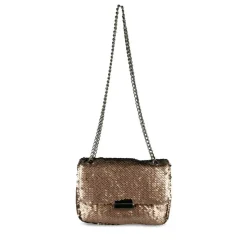 Sac à Main NOIR Femme Motif Paillettes