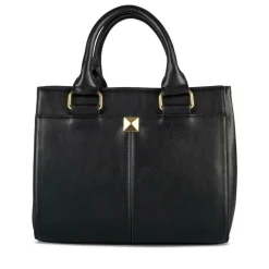 Sac à Main NOIR Femme Motif Clouté