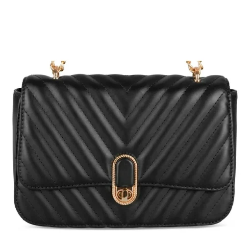 Sac à Main NOIR Femme Motif Uni