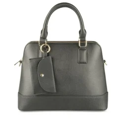 Sac à Main NOIR Femme Motif Uni