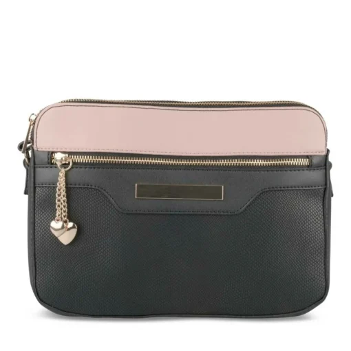 Sac à Main NOIR Femme Motif Uni