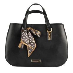 Sac à Main NOIR Femme Motif Uni