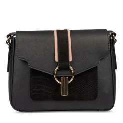 Sac à Main NOIR Femme Motif Uni