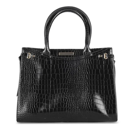 Sac à Main NOIR Femme Motif Uni