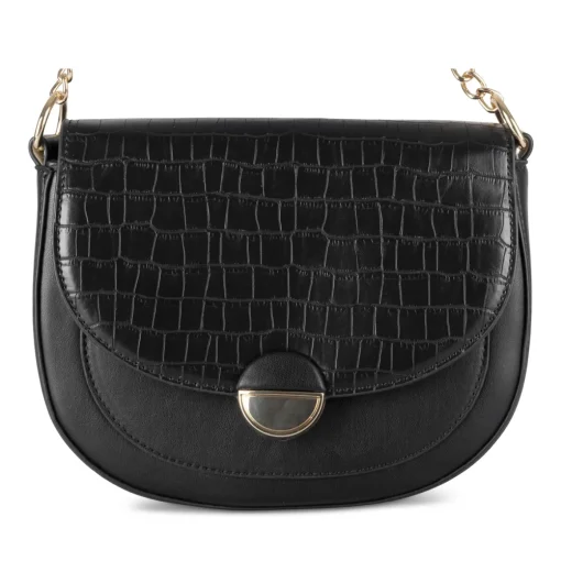 Sac à Main NOIR Femme Motif Uni