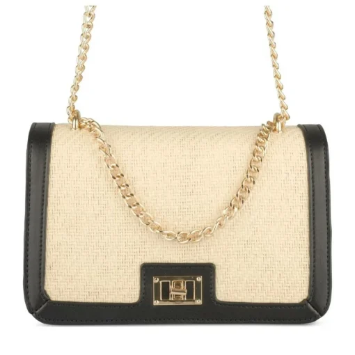 Sac à Main NOIR Femme Motif Uni