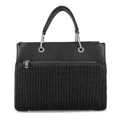 Sac à Main NOIR Femme Motif Uni