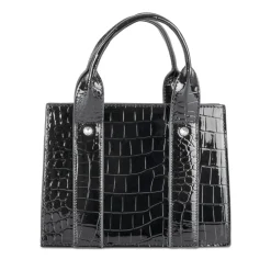 Sac à Main NOIR Femme Motif Uni