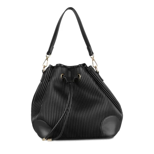 Sac à Main NOIR Femme Motif Uni