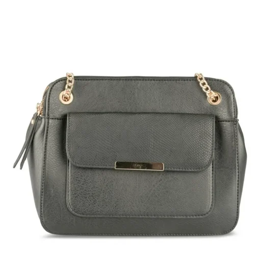 Sac à Main NOIR Femme Motif Uni