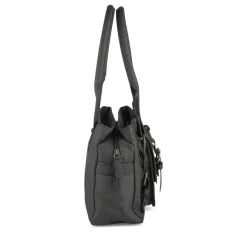Sac à Main NOIR Femme Motif Uni