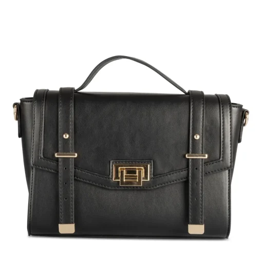 Sac à Main NOIR Femme Motif Uni