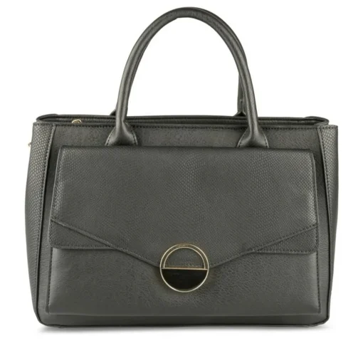 Sac à Main NOIR Femme Motif Uni