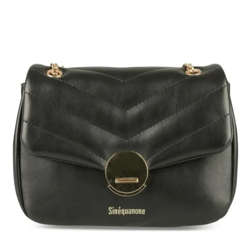 Sac à Main NOIR Femme Motif Uni