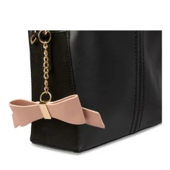 Sac à Main NOIR Femme Motif Uni