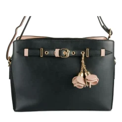 Sac à Main NOIR Femme Motif Uni