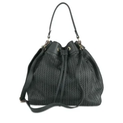 Sac à Main NOIR Femme Motif Uni