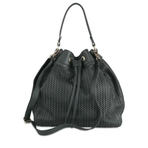 Sac à Main NOIR Femme Motif Uni