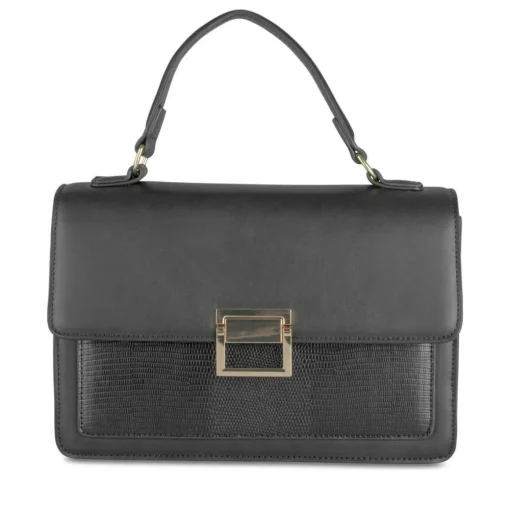 Sac à Main NOIR Femme Motif Uni