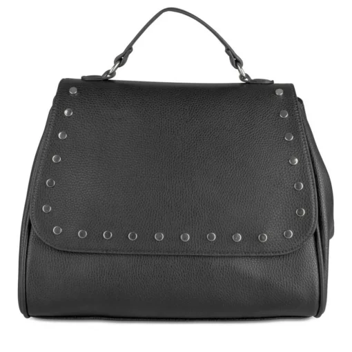 Sac à Main NOIR Femme Motif Clouté