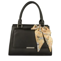 Sac à Main NOIR Femme Motif Uni
