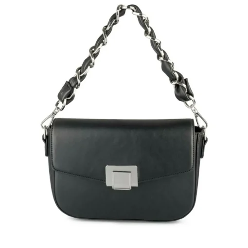 Sac à Main NOIR Femme Motif Chaîne