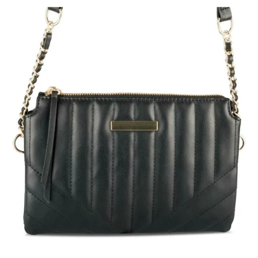 Sac à Main NOIR Femme Motif Uni