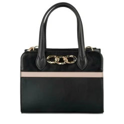 Sac à Main NOIR Femme Motif Chaîne