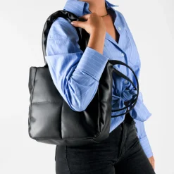 Sac à Main NOIR Femme Motif Uni