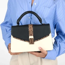 Sac à Main NOIR Femme Motif Animal