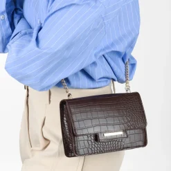 Sac à Main NOIR Femme Motif Uni