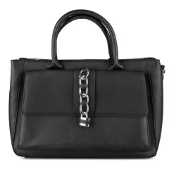 Sac à Main NOIR Femme Motif Chaîne