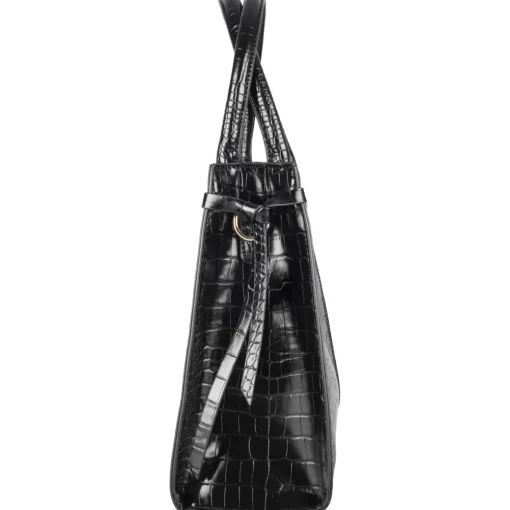 Sac à Main NOIR Femme Motif Uni