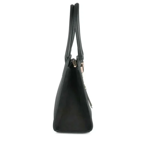 Sac à Main NOIR Femme Motif Coeurs