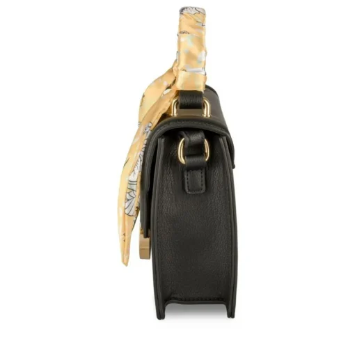 Sac à Main NOIR Femme Motif Fleuri