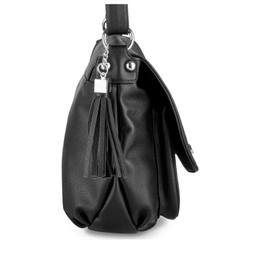 Sac à Main NOIR Femme Motif Uni