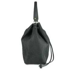 Sac à Main NOIR Femme Motif Uni