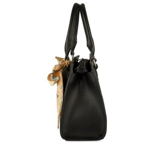 Sac à Main NOIR Femme Motif Uni
