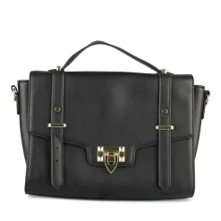 Sac à Main NOIR Femme Motif Uni