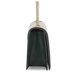 Sac à Main NOIR Femme Motif Fausse Fourrure