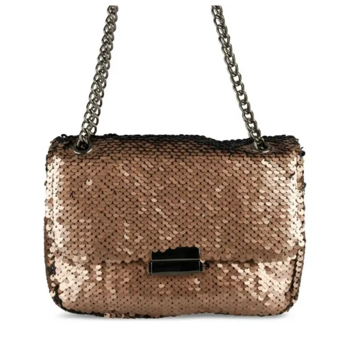 Sac à Main NOIR Femme Motif Paillettes