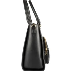 Sac à Main NOIR Femme Motif Uni
