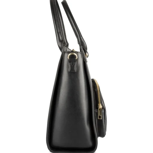 Sac à Main NOIR Femme Motif Uni